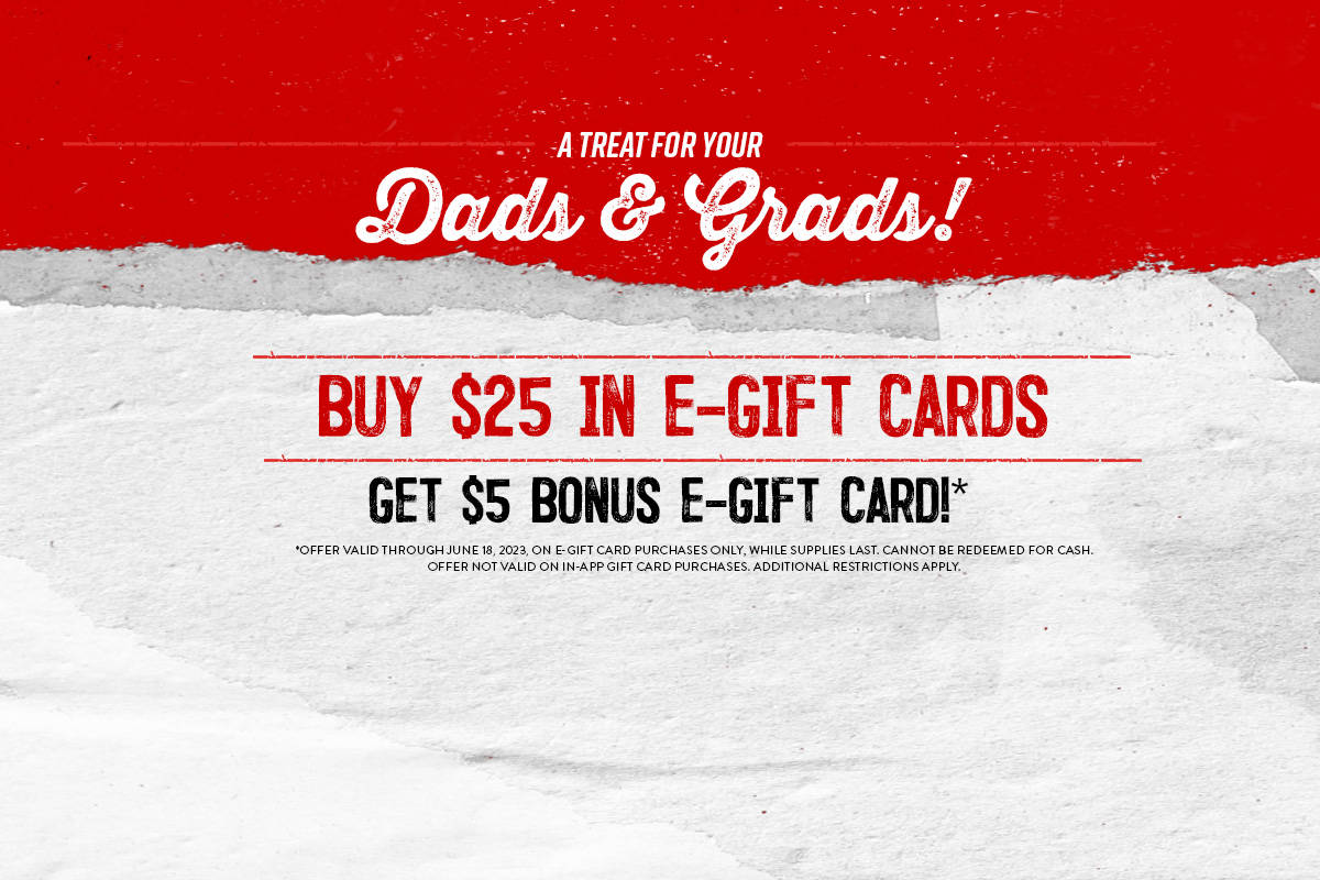 A TREAT FOR YOUR DADS & GRADS! 